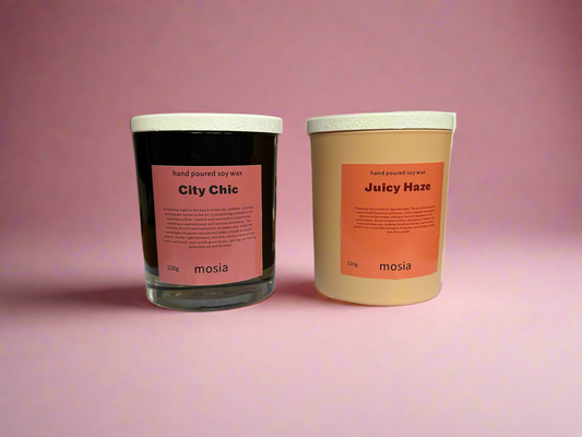 City Chic and Juicy Haze: Our First Candle Collection