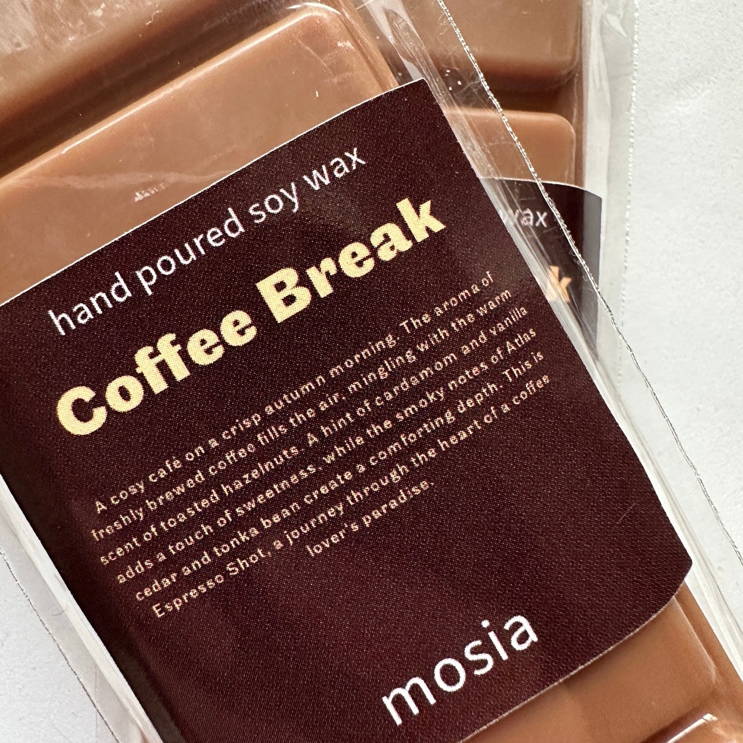 Coffee Break Wax Melt Snap Bar