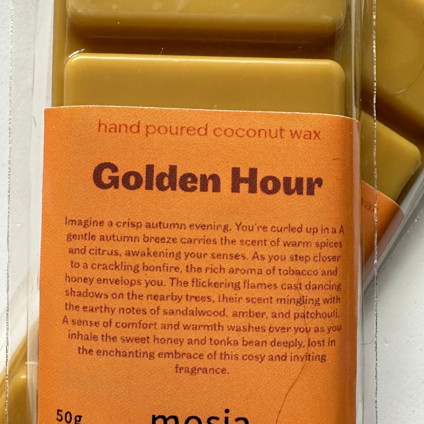 Golden Hour Wax Melt Snap Bar