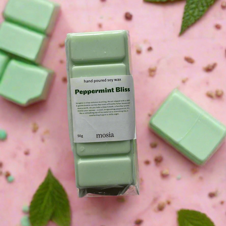 Peppermint Bliss Wax Melt Snap Bar