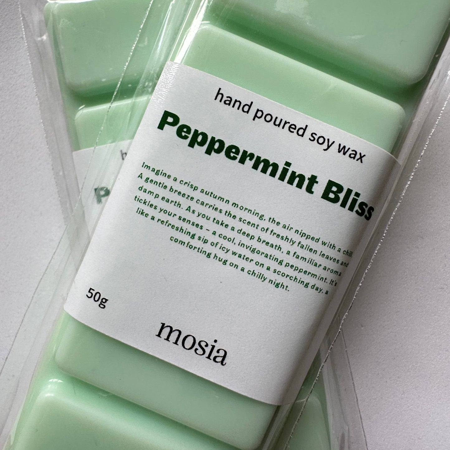 Peppermint Bliss Wax Melt Snap Bar