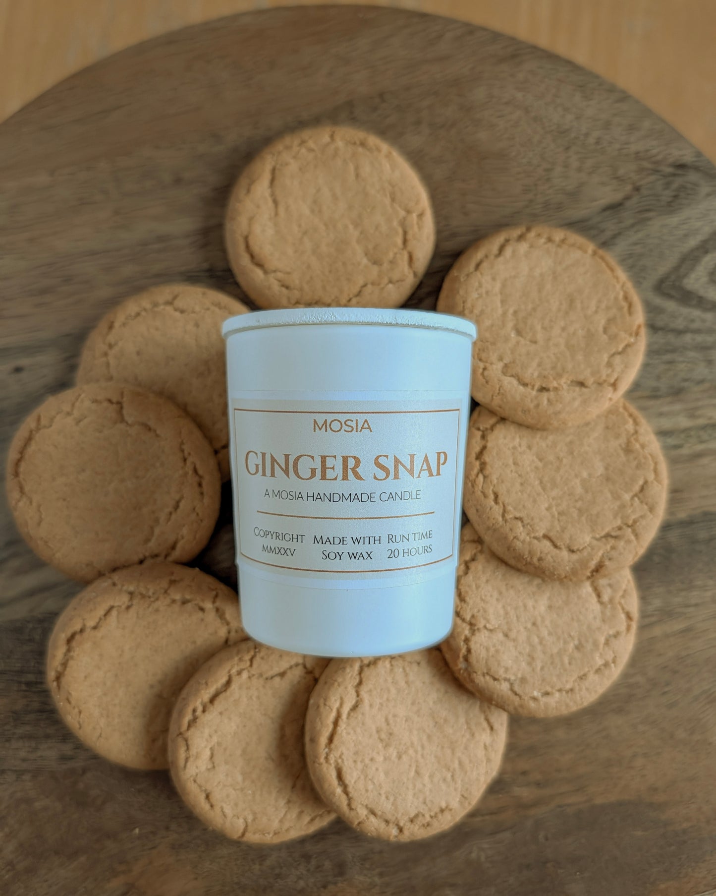 Ginger Snap Candle (9cl)