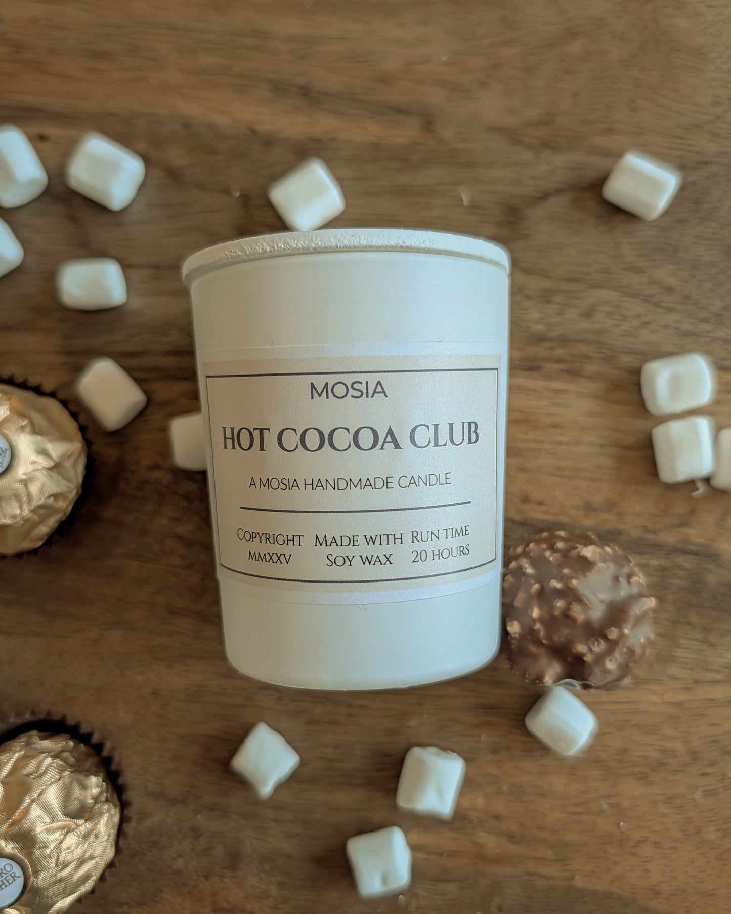 Hot Cocoa Club Candle (9cl)